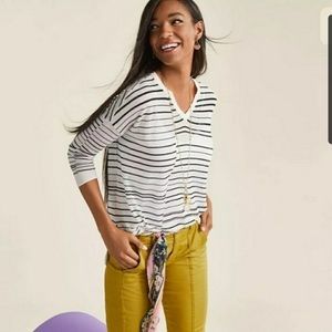 Cabi Striped Captain Sweater